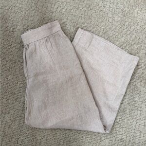 Lou & Grey Linen Wide Leg Pant